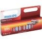 Philips Power Life AA type Standardbatterier Philips Power Life AA type Standardbatterier